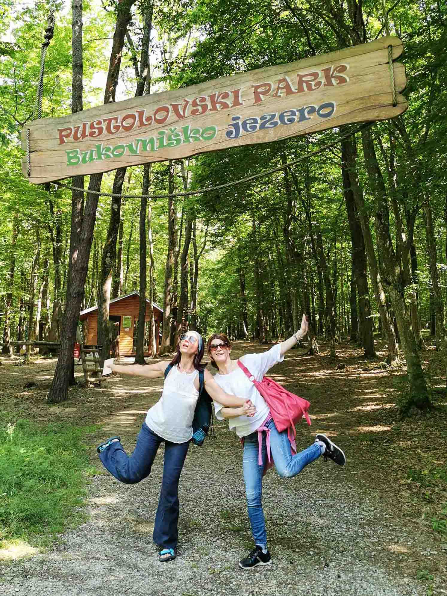 Pustolovski park - Bukovniško jezero